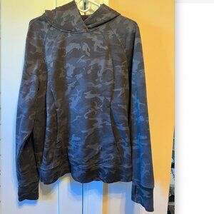 Lululemon Fleece, Camo Deep Coal